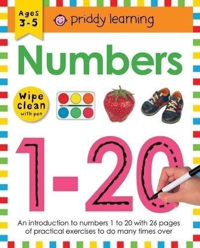 Numbers 1-20: Wipe Clean Workbooks цена и информация | Väikelaste raamatud | kaup24.ee