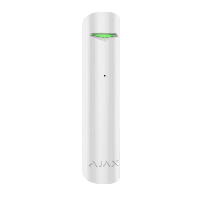 Klaasi purunemise detektor Ajax Glass Protect, valge hind ja info | Andurid, sensorid | kaup24.ee