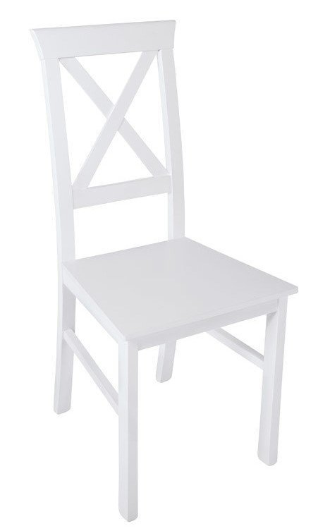 2 tooli komplekt Alla 4, valge hind ja info | Söögilaua toolid, köögitoolid | kaup24.ee