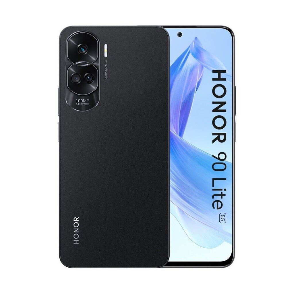 Honor 90 Lite 8/256GB 5G Black цена и информация | Telefonid | kaup24.ee