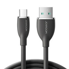 USB кабель Joyroom SA29-AC3 USB to USB-C 3A 1.2m черный цена и информация | Кабели для телефонов | kaup24.ee