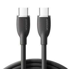 USB кабель Joyroom SA29-CC5 USB-C to USB-C 100W 1.2m черный цена и информация | Кабели для телефонов | kaup24.ee