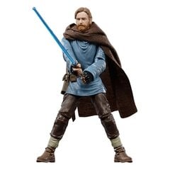 Tähtede sõda: Obi-Wan Kenobi must seeria tegevusnäitaja 2022 Ben Kenobi (Tibidon Station) 15 cm hind ja info | Poiste mänguasjad | kaup24.ee