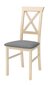 2 tooli komplekt Alla 3, helepruun/hall hind ja info | Söögilaua toolid, köögitoolid | kaup24.ee
