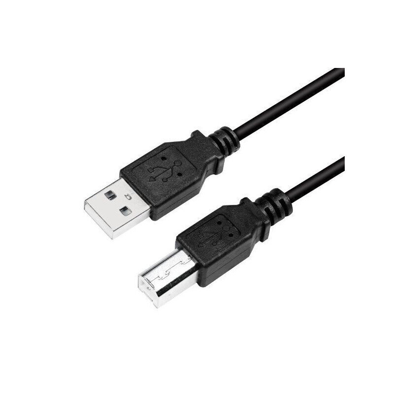 LogiLink, Usb A-Usb B, 2 m hind ja info | Kaablid ja juhtmed | kaup24.ee