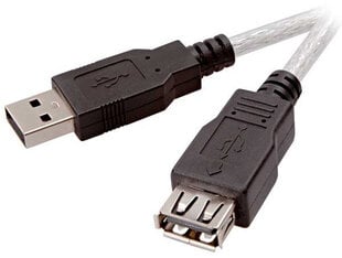 Vivanco, USB A - USB 2.0, 1.8 m hind ja info | Kaablid ja juhtmed | kaup24.ee