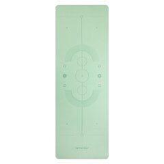 Joogamatt Spokey, 0,4 cm, roheline цена и информация | Коврики для йоги, фитнеса | kaup24.ee