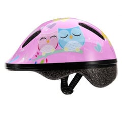 Jalgrattakiiver lastele Meteor MV6-2 Owl, roosa hind ja info | Kiivrid | kaup24.ee