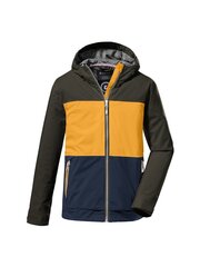 Killtec детская куртка 37976*00749, оливковый/желтый 4066224182492 цена и информация | Куртки для мальчиков | kaup24.ee