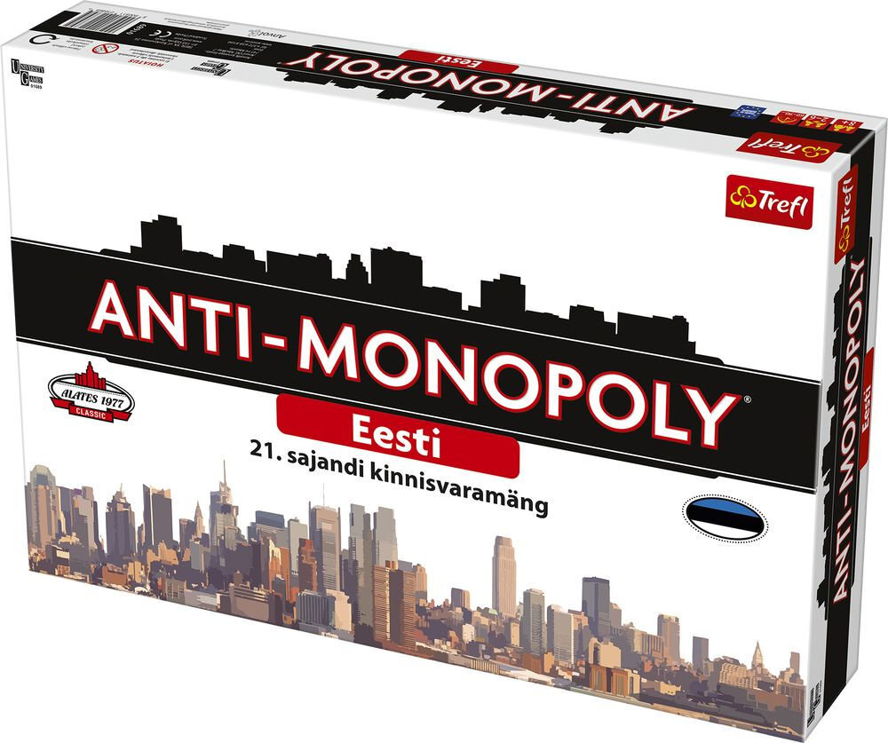 Lauamäng Anti-monopoly, EE цена и информация | Lauamängud ja mõistatused | kaup24.ee