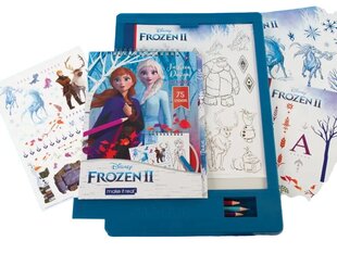 Visandivihik valgustahvliga Disney Frozen 2 Make it Real Fashion Design hind ja info | Kunstitarbed, voolimise tarvikud | kaup24.ee