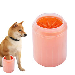 Переносной очиститель для собачьих лап, оранжевый цена и информация | Средства по уходу за животными | kaup24.ee