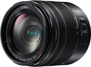 Panasonic Lumix G Vario 14-140 мм f/3.5-5.6 II ASPH. POWER O.I.S. объектив, черный цена и информация | Линзы | kaup24.ee