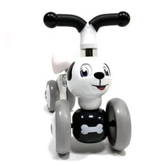 Мини-балансировочный велосипед Щенок EcoToys, белый цена и информация | Детский трехколесный велосипед - коляска с удобной ручкой управления для родителей Riff F95941 2в1, фиолетовый | kaup24.ee