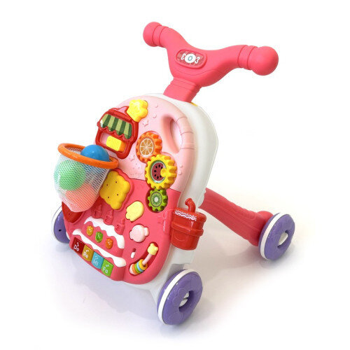 Tõukekäru roosa цена и информация | Imikute mänguasjad | kaup24.ee