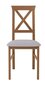 2- tooli komplekt Alla 3, pruun/hall цена и информация | Söögitoolid, baaritoolid | kaup24.ee