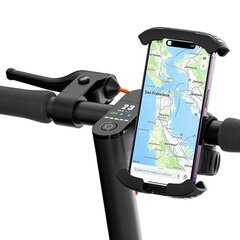 Baseus QuickGo bike carrier for phones (black) цена и информация | Держатели для телефонов | kaup24.ee