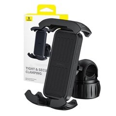 Baseus QuickGo bike carrier for phones (black) цена и информация | Mobiiltelefonide hoidjad | kaup24.ee