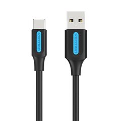 Charging Cable USB-A 2.0 to USB-C Vention COKBC 0,25m (black) цена и информация | Кабели для телефонов | kaup24.ee