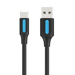 Charging Cable USB-A 2.0 to USB-C Vention COKBD 0,5m (black) цена и информация | Кабели для телефонов | kaup24.ee