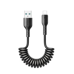 USB кабель Joyroom SA38-AL3 USB to Lightning 3A 1.5m черный цена и информация | Кабели для телефонов | kaup24.ee