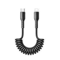 USB кабель Joyroom SA38-CL3 USB-C to Lightning 30W 1.5m черный цена и информация | Кабели для телефонов | kaup24.ee