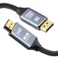REAGLE DISPLAY PORT kuni HDMI DP DisplayPort 4K HDR 1M kaabel hind ja info | Kaablid ja juhtmed | kaup24.ee