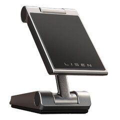 Magnetic holder Lisen, for dashboard (black) цена и информация | Держатели для телефонов | kaup24.ee