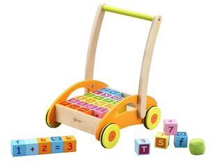 Puidust käimistugi - sorteerija цена и информация | Игрушки для малышей | kaup24.ee