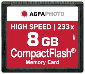 Карта памяти AgfaPhoto, 8GB, 233x MLC цена и информация | Карты памяти для фотоаппаратов, камер | kaup24.ee