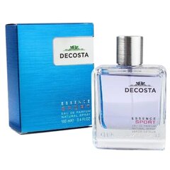 Парфюмированная вода Decosta Essence Sport Fragrance World для мужчин, 100 мл цена и информация | Мужские духи | kaup24.ee