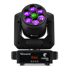 BeamZ Cobra 160 Spot 100 W liikuv pea koos 6x 10 W B-Eye'ga цена и информация | Праздничные декорации | kaup24.ee