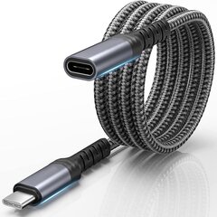 Reagle USB-C 3.2 Thunderbolt Extender 100W 4K@60Hz 2m цена и информация | Borofone 43757-uniw | kaup24.ee