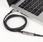 Reagle USB-C 3.2 Thunderbolt Extender 100W 4K@60Hz 1.5m hind ja info | Mobiiltelefonide kaablid | kaup24.ee