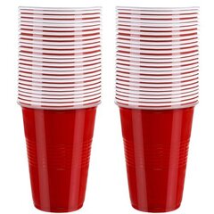 Beer Pong mäng, 50 topsi + 3 palli hind ja info | Originaalsed seltskonnamängud | kaup24.ee