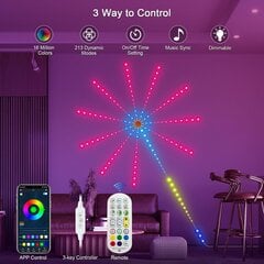 Bluetooth LED-riba ilutulestikuefektiga LIVMAN SKS-JZ-02 цена и информация | Светодиодные ленты | kaup24.ee