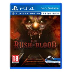 Mäng Until Dawn: Rush of Blood VR, PS4 цена и информация | Компьютерные игры | kaup24.ee