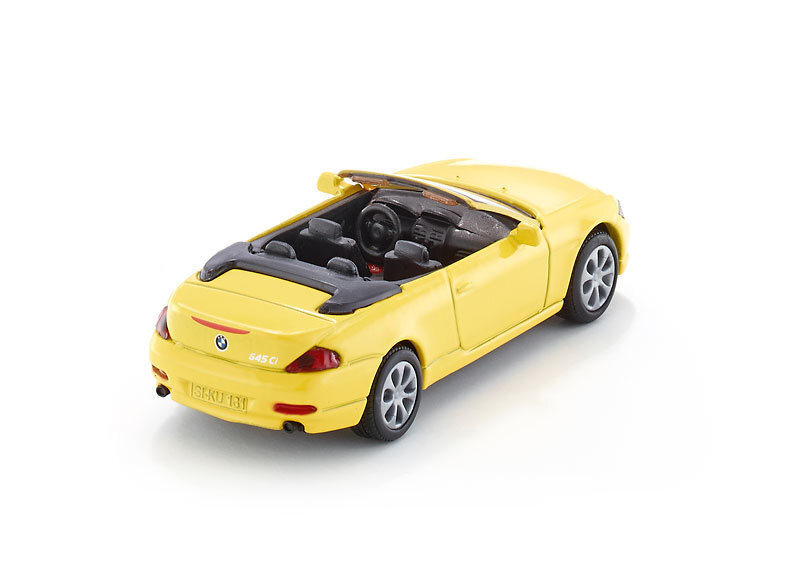 Mudelauto BMW 645i Cabrio Siku, S1007 цена и информация | Poiste mänguasjad | kaup24.ee