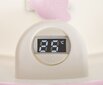 Kokkupandav beebivann termomeetri ja padjaga, roosa цена и информация | Vannitooted | kaup24.ee