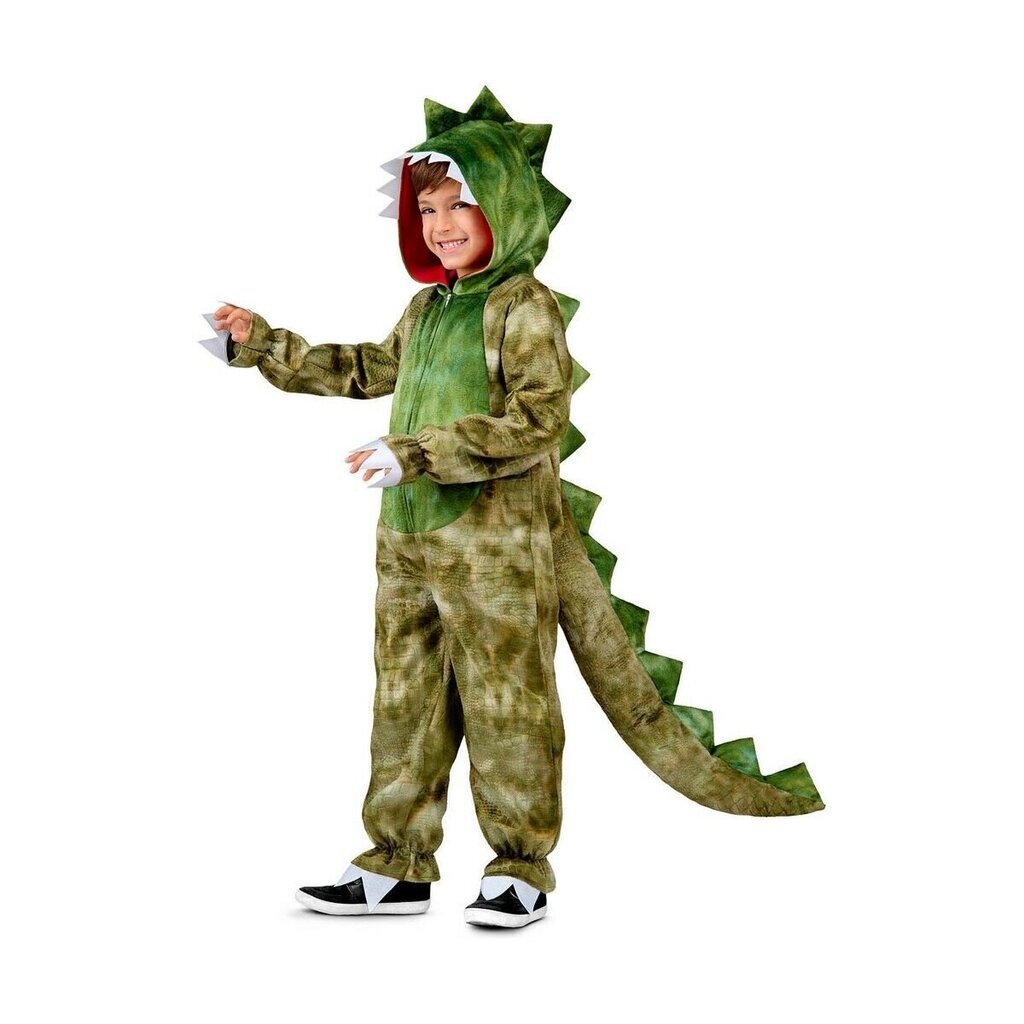 Kostüüm lastele Dinosaurus, 2-osaline цена и информация | Karnevali kostüümid | kaup24.ee