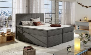 Кровать Bolero, 140х200 см, серая цена и информация | Кровати | kaup24.ee