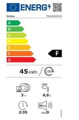 Ströme TDW45S03D цена и информация | Посудомоечные машины | kaup24.ee