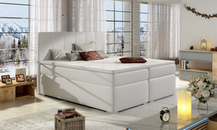 Кровать Bolero, 140х200 см, белая цена и информация | Кровати | kaup24.ee