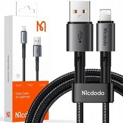 McDodo Prism Lightning/USB, 1.2m цена и информация | Кабели для телефонов | kaup24.ee