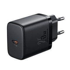 Сетевая зарядка Joyroom JR-TCF11 USB-C 25W черная цена и информация | Зарядные устройства для телефонов | kaup24.ee