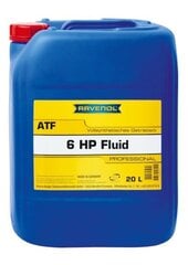 Käigukastiõli RAVENOL ATF 6HP FLUID 20L BMW цена и информация | Другие масла | kaup24.ee