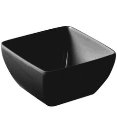 Меламиновая квадратная миска для еды, черная, 190 x 190 x 90 мм - Hendi 566206 цена и информация | Посуда, тарелки, обеденные сервизы | kaup24.ee