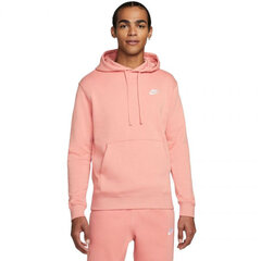 Спортивный джемпер мужской Nike Sportswear Club Fleece M BV2654 824, розовый цена и информация | Мужская спортивная одежда | kaup24.ee