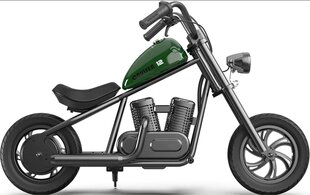 Детский электромотоцикл Hyper Gogo Cruiser 12, зеленый цена и информация | Электромобили для детей | kaup24.ee