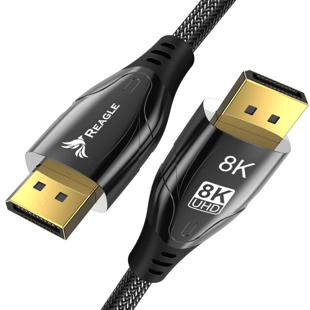 Reagle'i RDP150P DisplayPort 1.4 kaabel, DP 8K 4K 120Hz HDR 3M цена и информация | Kaablid ja juhtmed | kaup24.ee